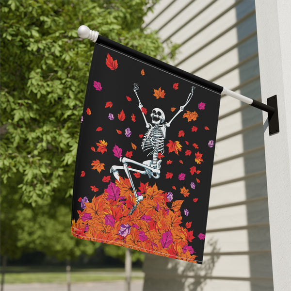 Halloween Lovers Funny Fall Yard Flag