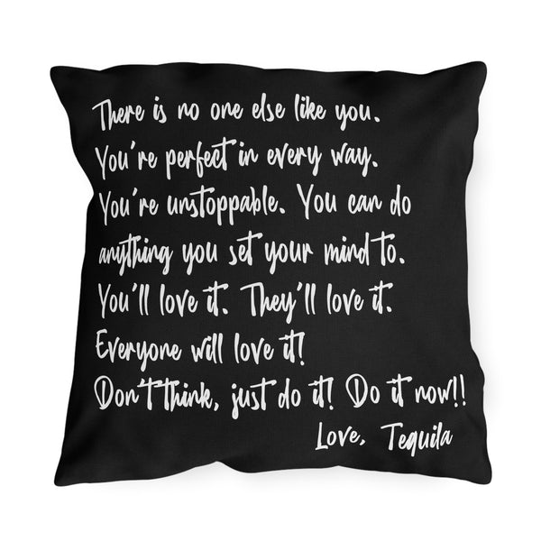 Funny Inspiration Tequila Gift Idea Indoor Outdoor Pillow