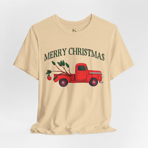 Charlie Brown Christmas Shirt Red Truck Holiday Tee