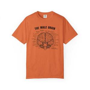 Male Brain Funny Men's T-Shirt Comfort Colors®