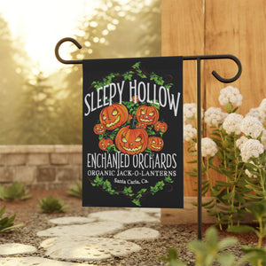Sleepy Hollow Pumpkin Farms Halloween Yard Flag