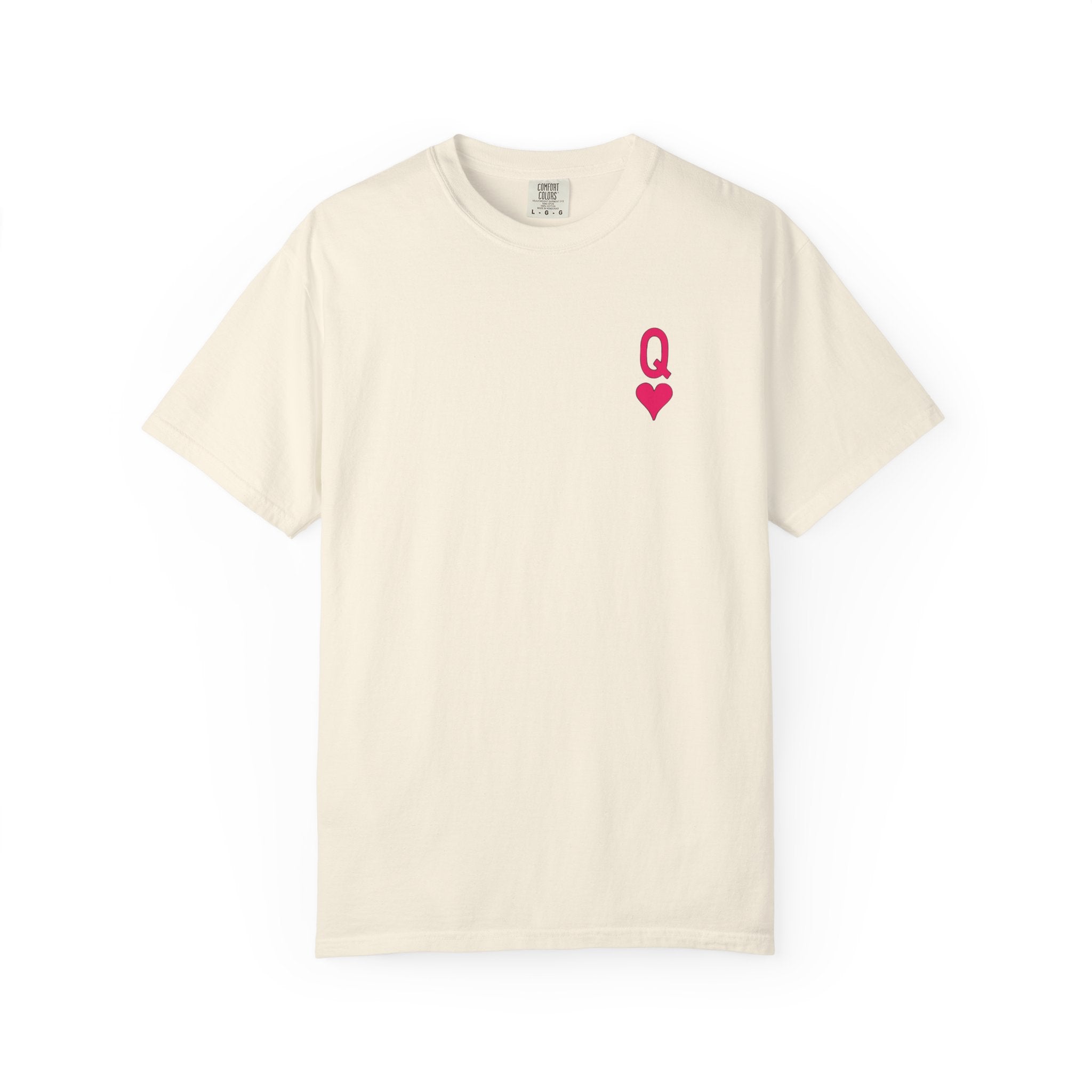 Comfort Colors® Retro Queen of Hearts Vintage Grunge T-Shirt
