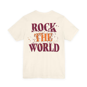 Rock the World Tech Football T-Shirt