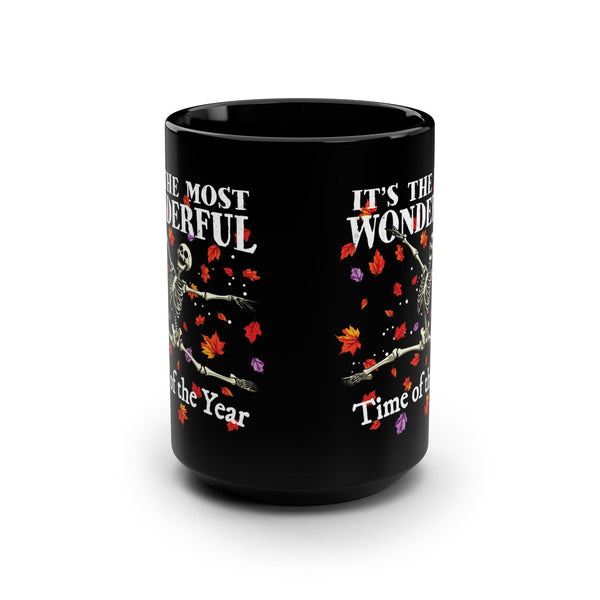 The Most Wonderful Time of the Year Halloween Ceramic Mug 15oz