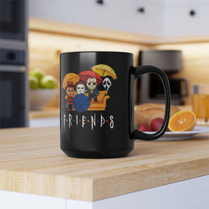 80s Horror Funny Friends Mug 15oz