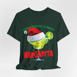 Merry Margarita Christmas Holiday T-Shirt