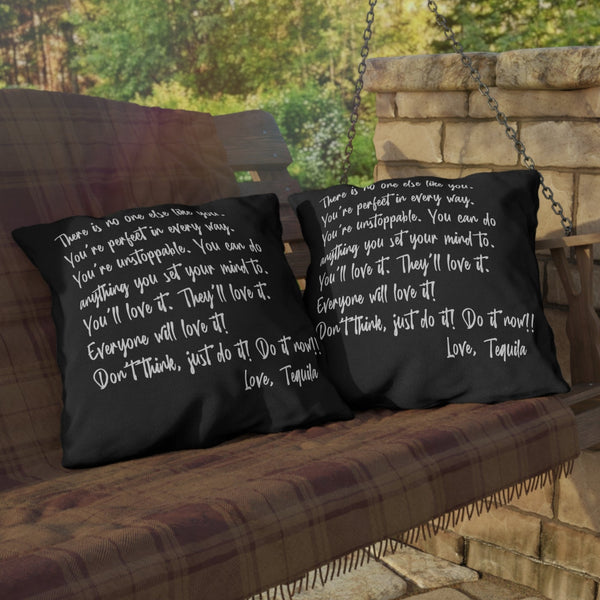 Funny Inspiration Tequila Gift Idea Indoor Outdoor Pillow