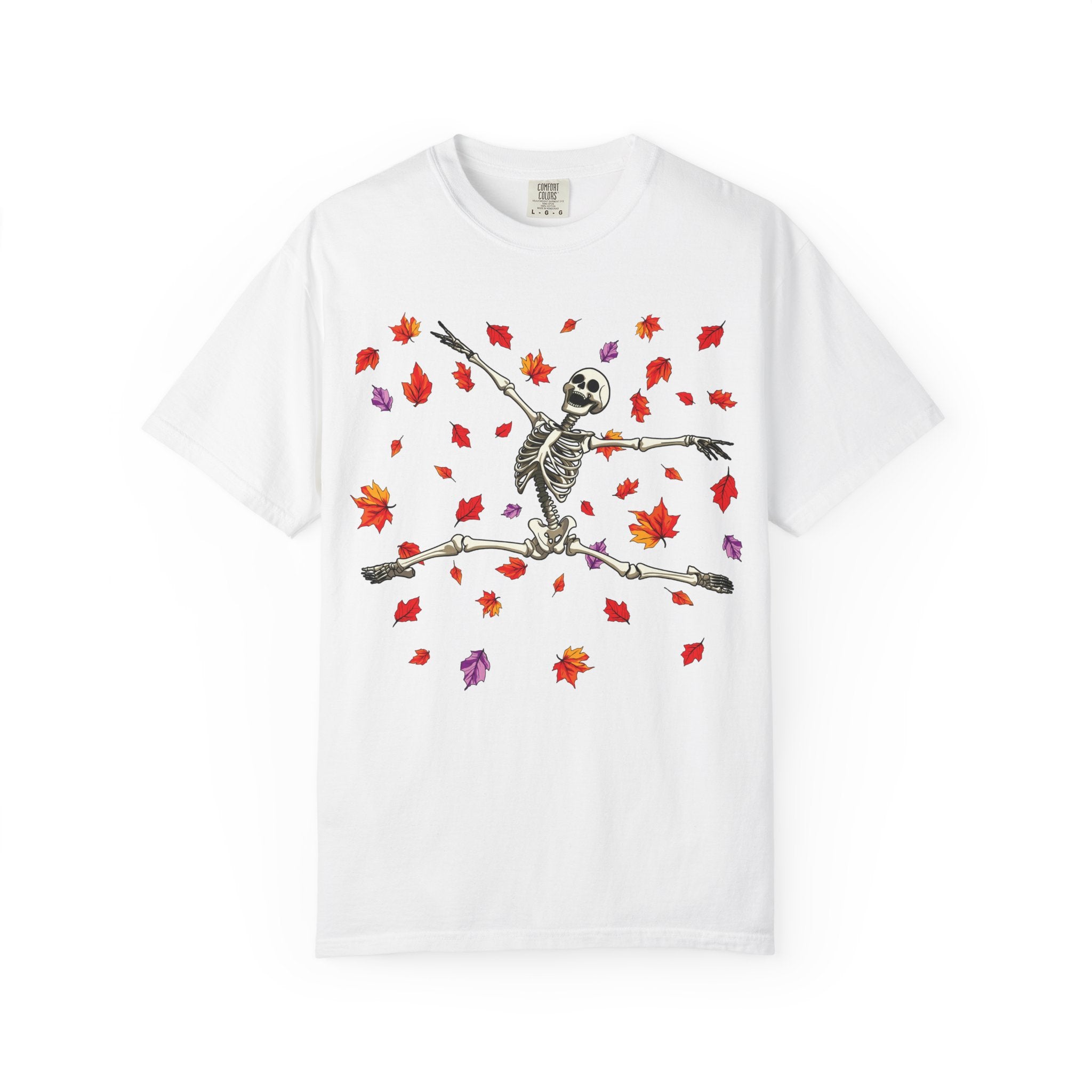 Halloween Lovers Skeleton Fall T-Shirt Comfort Colors®