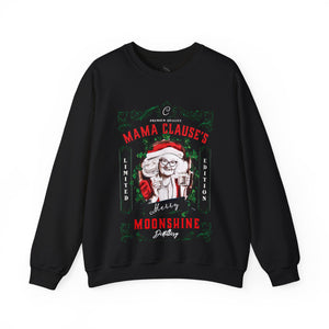 Mrs. Clause's Moonshine Funny Christmas Sweatshirt
