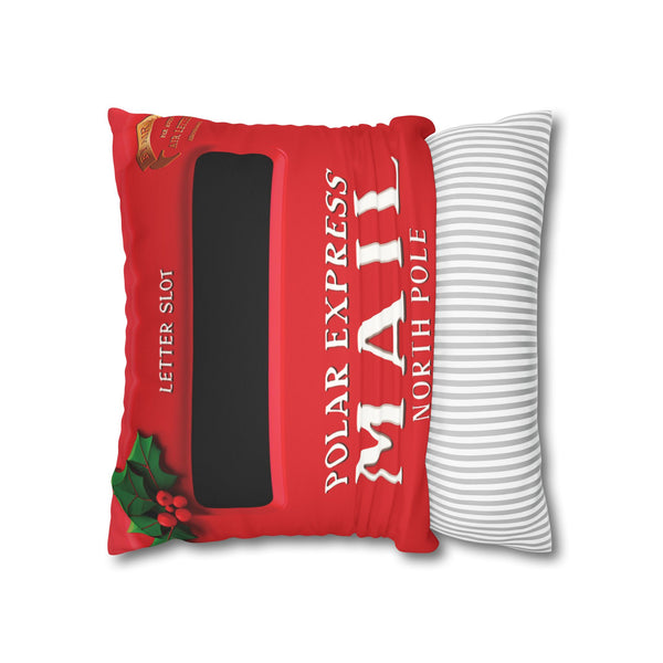 Santa Mailbox Pillow Cover Cute Christmas Decor