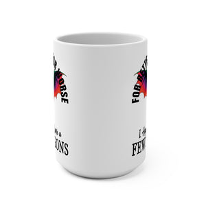 mug with 'Khaleesi Dragons Sarcastic Funny' graphic on a white background