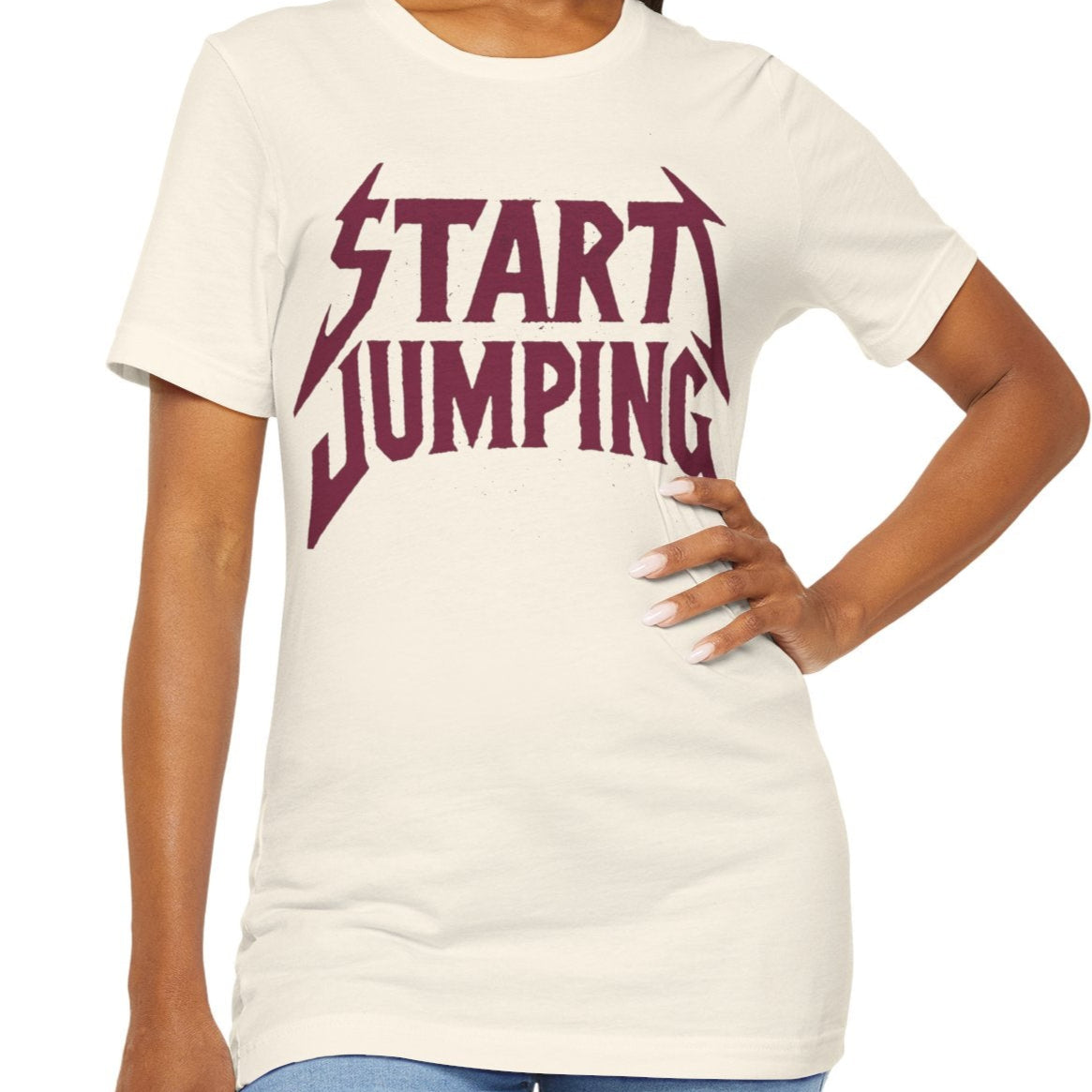 Virginia Tech Football Start Jumping Grunge Style T-Shirt