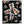 deck of cards queens black throw blanket