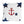 throw pillow with 'Anchor & Stars Patriotic' design