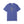 Blue t-shirt with a ballerina skeleton design on a white background