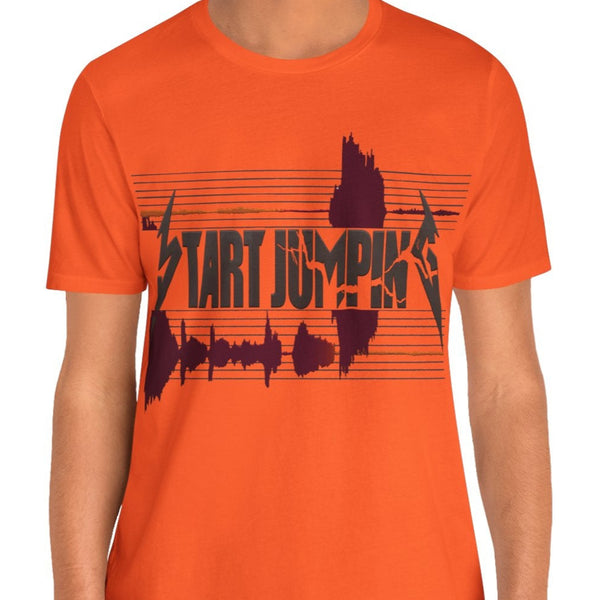 Virginia Tech Metallica Seismograph Chart Start Jumping T-Shirt