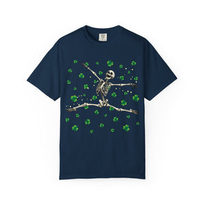 St. Patrick's Shamrock Skeleton Comfort Colors® T-Shirt