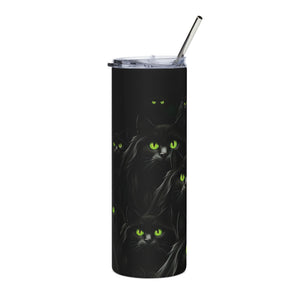 Cat Lovers Spooky Tumbler 20oz