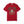 Red t-shirt with Christmas moonshine graphic and text on a white background