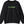 Black sweatshirt with 'ew, people' embroidered on the front on a white background.