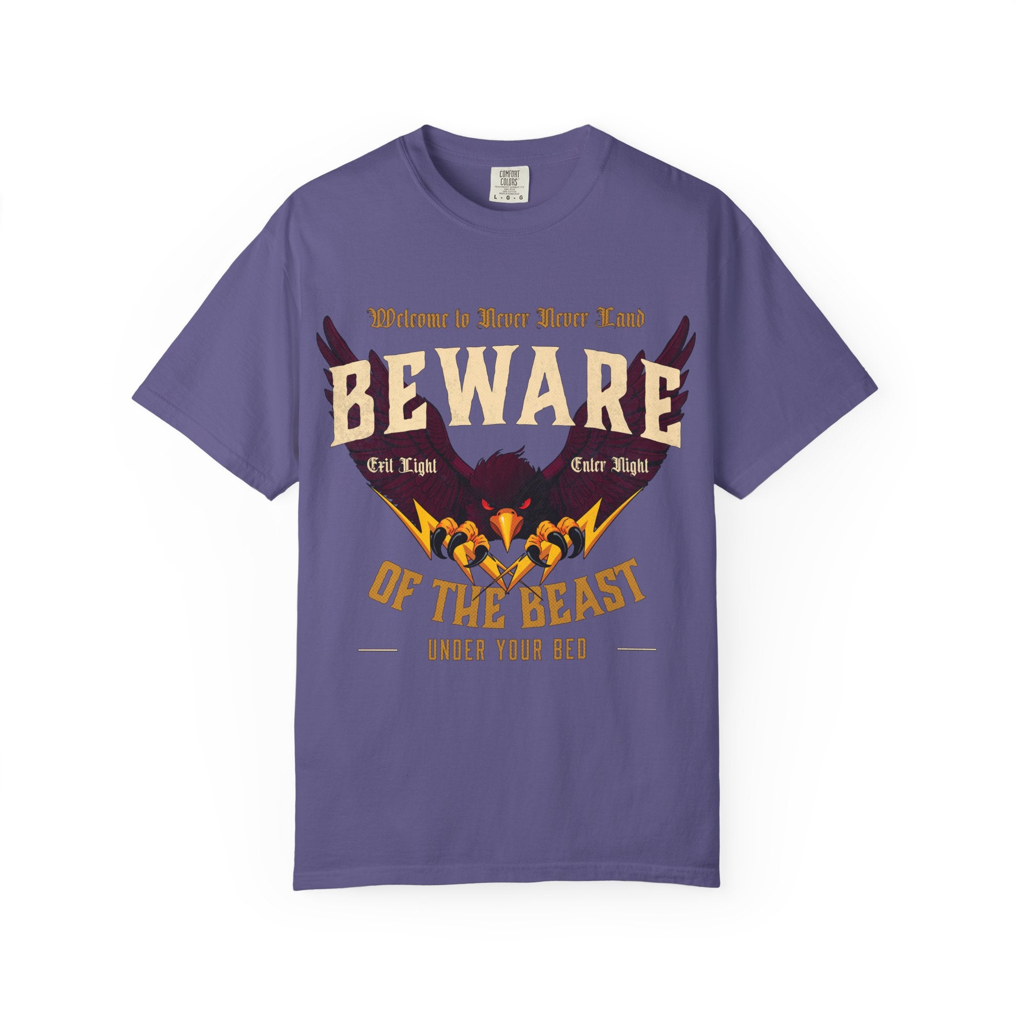 Comfort Colors® Virginia Tech Football Vintage Grunge T-Shirt