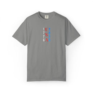 Embroidered USA 250th Patriotic T-Shirt Comfort Colors®