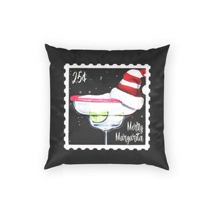 Merry Margarita Velvet Pillow