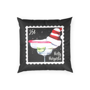 Merry Margarita Velvet Pillow