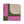 Pink and Green Modern Geometric Throw Blanket