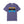 Purple t-shirt with 'Gone Fishing' graphic on a white background