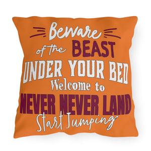 Virginia Tech Football Reversible Indoor Outdoor Pillow