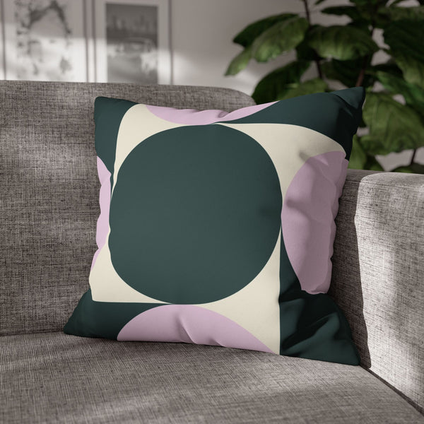 SW Paradox Palette Lilac Green Faux Suede Pillow Cover