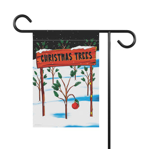 Garden flag with 'Charlie Brown Christmas – Version B' design