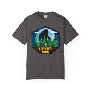Bigfoot Adventure Awaits Funny Camping Comfort Colors® T-Shirt