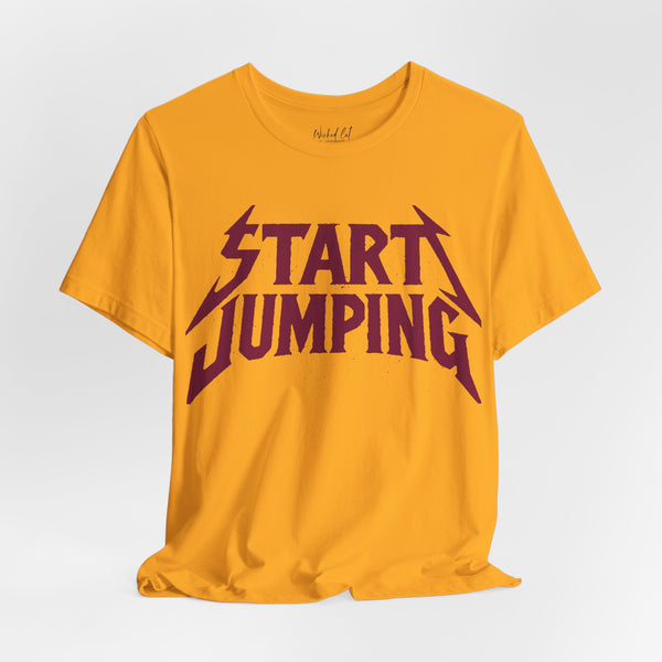 Virginia Tech Football Start Jumping Grunge Style T-Shirt