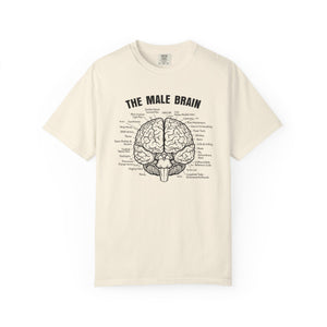 Male Brain Funny Men's T-Shirt Comfort Colors®