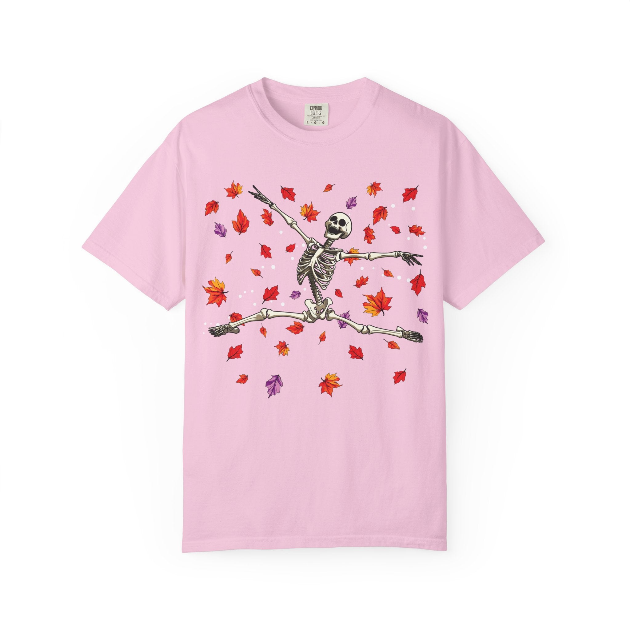 Halloween Lovers Skeleton Fall T-Shirt Comfort Colors®