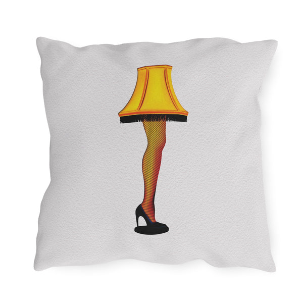Christmas Story Leg Lamp Pillow Outdoor Decorative Pillow