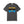 Gray t-shirt with 'Gone Fishing' graphic design on a white background