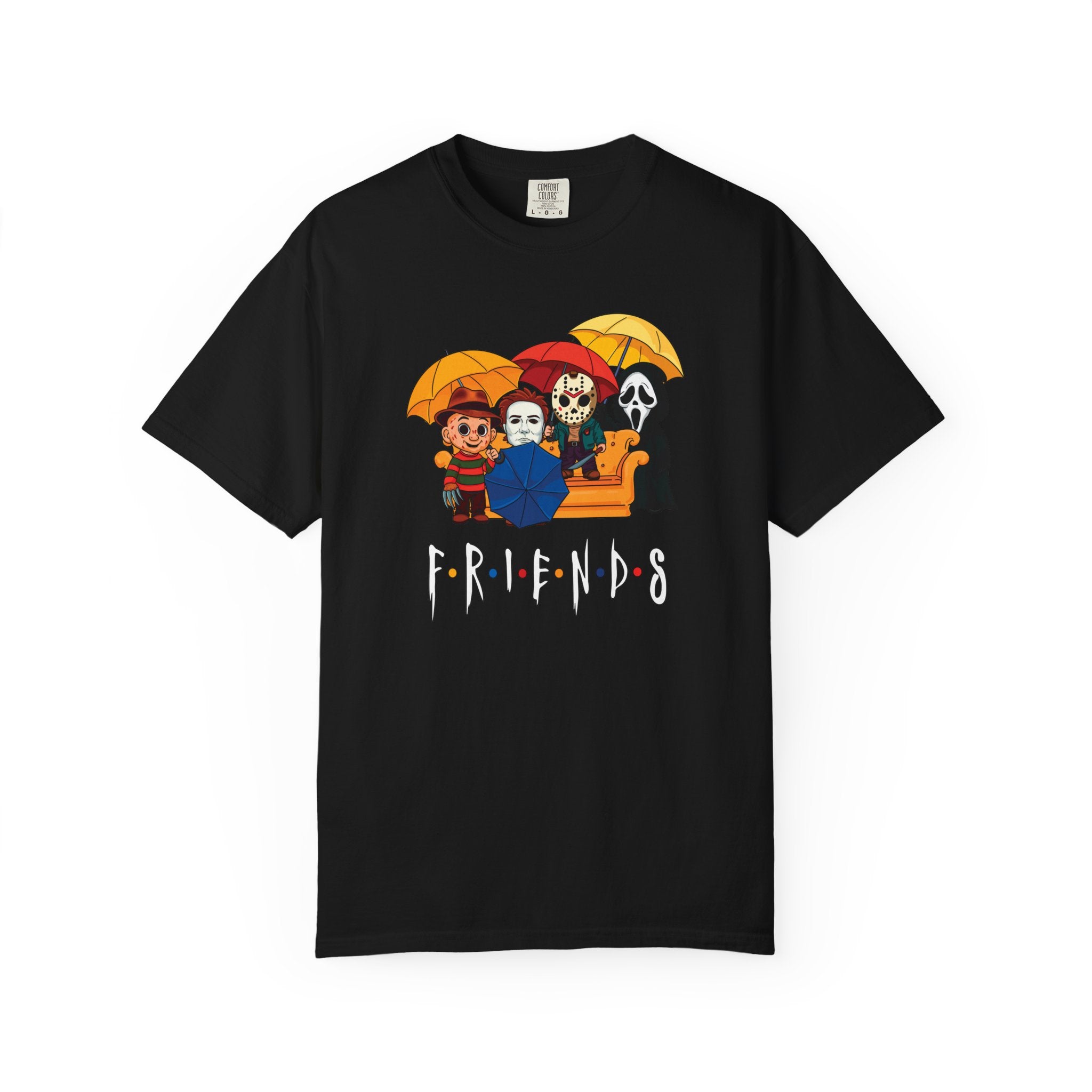 80s Horror Movie Friends Halloween T-Shirt Comfort Colors®