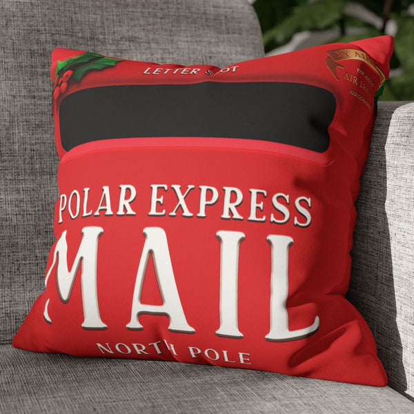 Santa Mailbox Pillow Cover Cute Christmas Decor