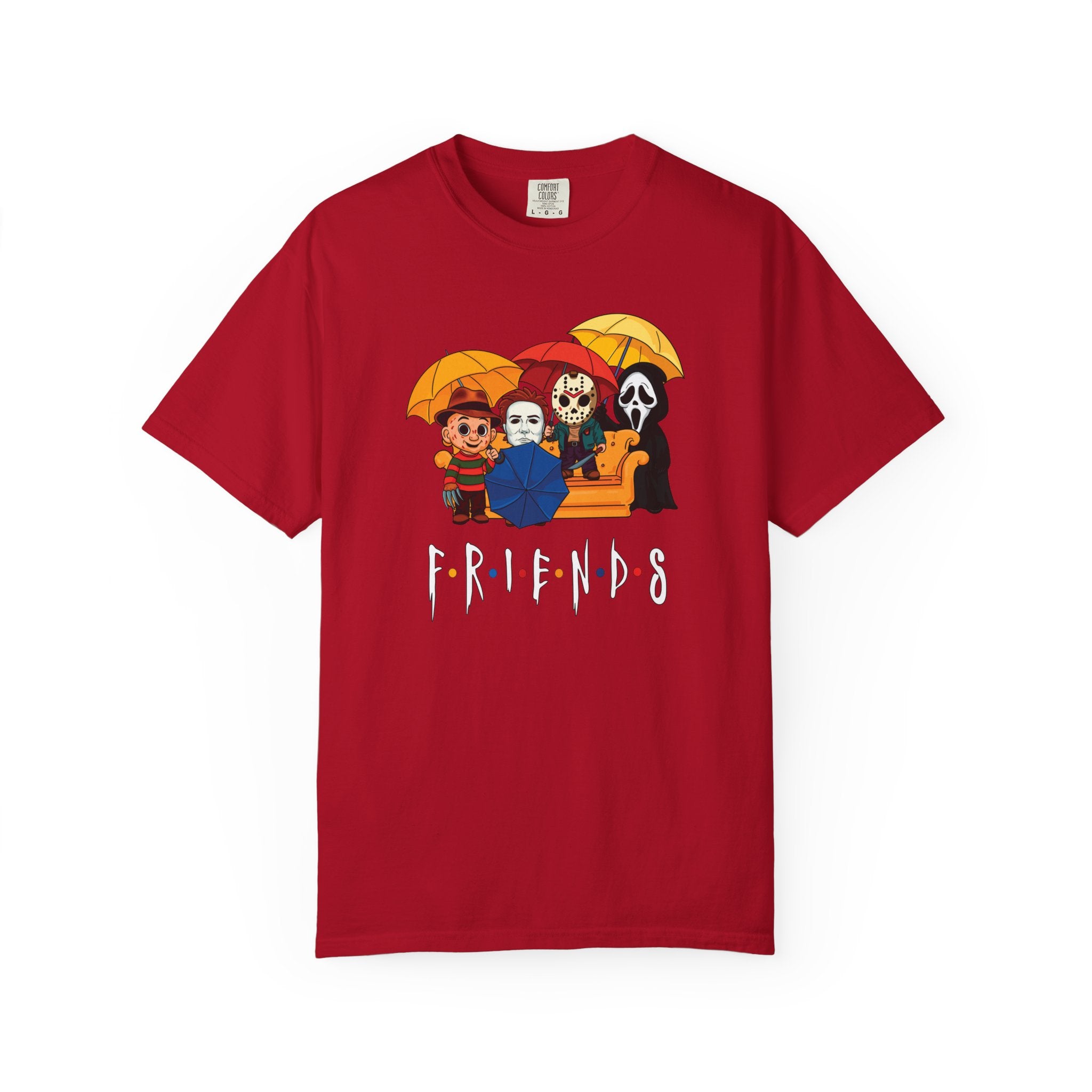 80s Horror Movie Friends Halloween T-Shirt Comfort Colors®