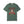 Green t-shirt with a graphic design featuring text and an illustration of a woman on a white background