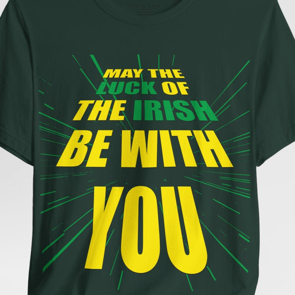 The Luck of the Irish Sci-Fi Funny St. Patrick's T-Shirt