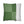 throw pillow with 'Green Geometric Reversible Cover' design