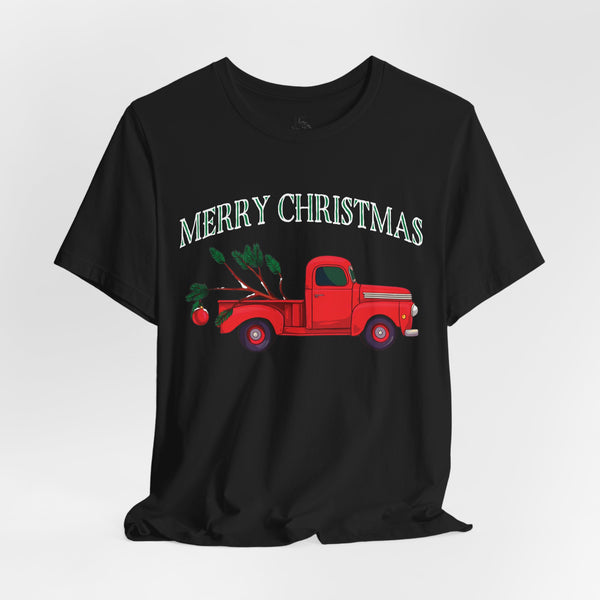 Charlie Brown Christmas Shirt Red Truck Holiday Tee