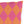 Pink and orange diamond patterned pillow on a white background
