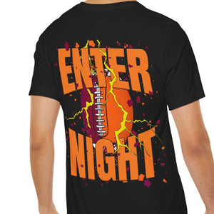 Virginia Tech Football Exit Light Lightning Strike T-Shirt