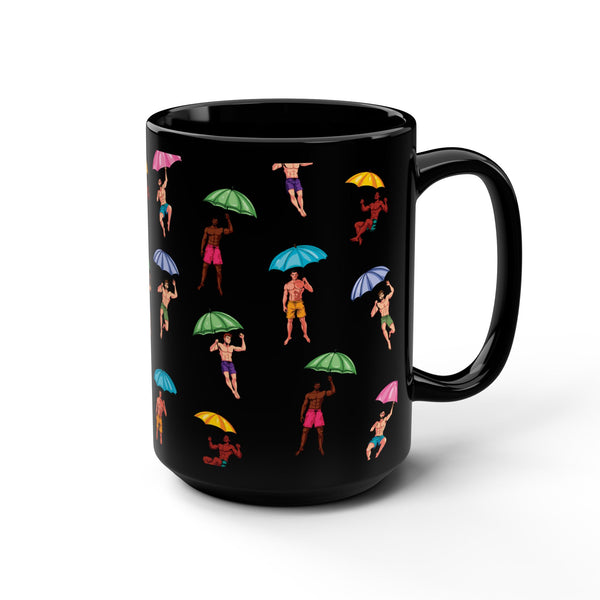 It's Raining Men Funny 15oz Coffee Mug