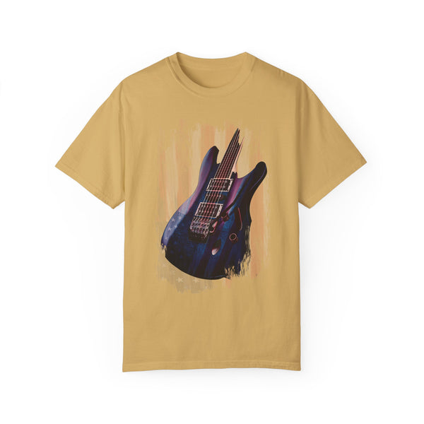 Comfort Colors© American Rock Guitar Patriotic USA T-Shirt